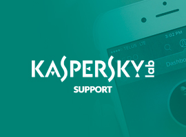 Kontakta Kasperskys online support