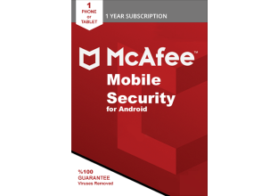 McAfee Mobile Security för Android för 1 enhet i 1 år