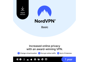 NordVPN Basic för 6 enheter i 1 år